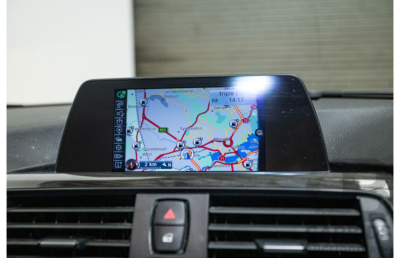 04/2015 BMW 318d M-Sport Touring F31 MY15 4D Wagon Mineral Grey Metallic Turbo 2.0L Diesel