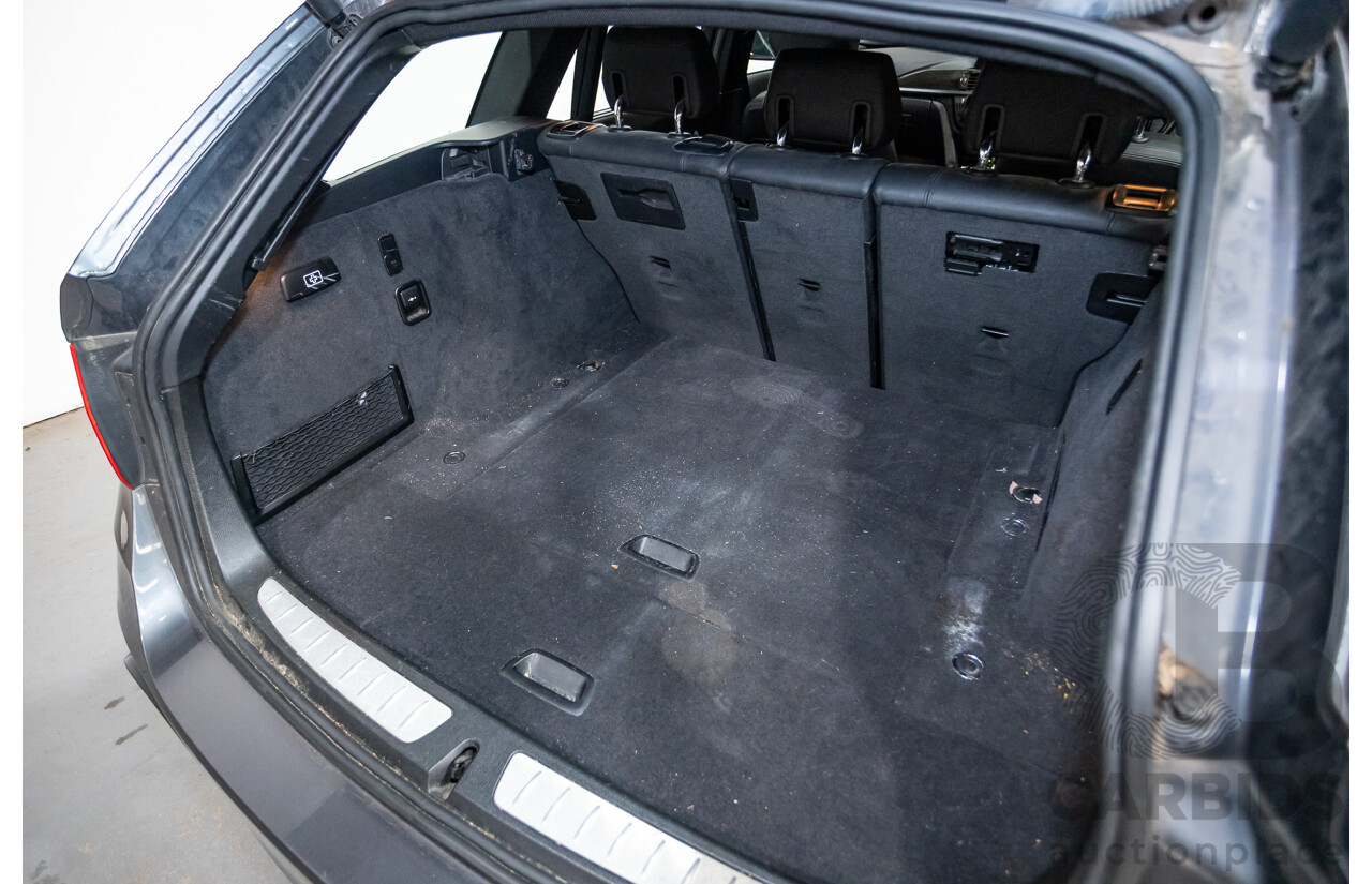 04/2015 BMW 318d M-Sport Touring F31 MY15 4D Wagon Mineral Grey Metallic Turbo 2.0L Diesel