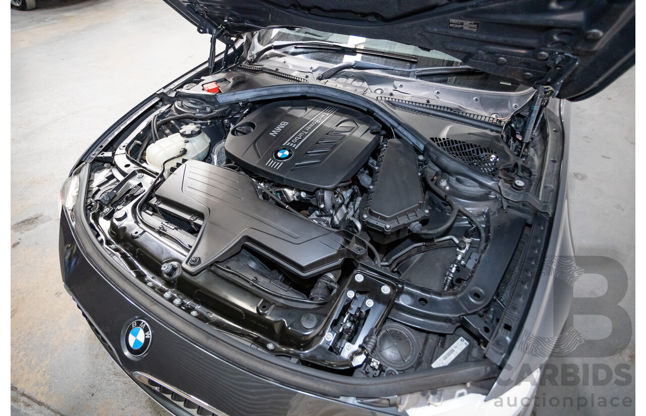 04/2015 BMW 318d M-Sport Touring F31 MY15 4D Wagon Mineral Grey Metallic Turbo 2.0L Diesel