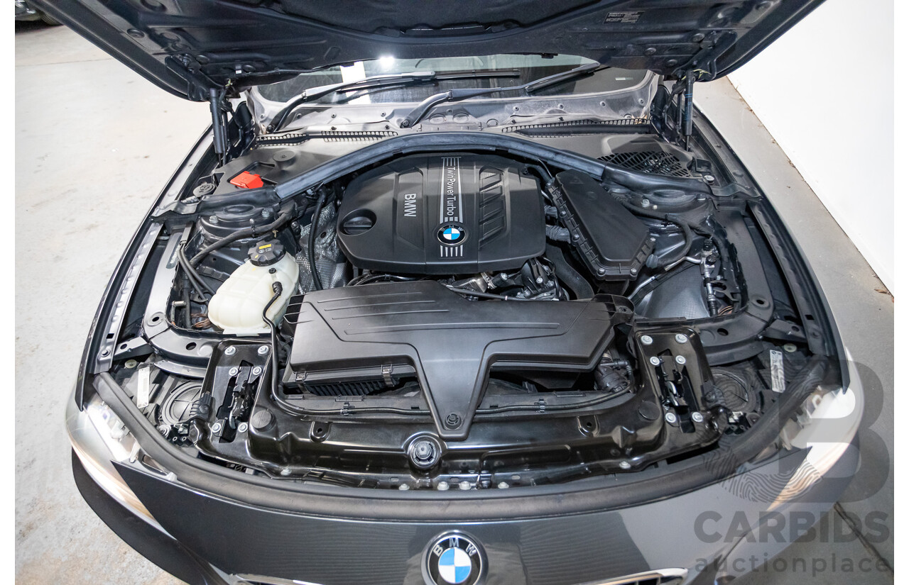 04/2015 BMW 318d M-Sport Touring F31 MY15 4D Wagon Mineral Grey Metallic Turbo 2.0L Diesel