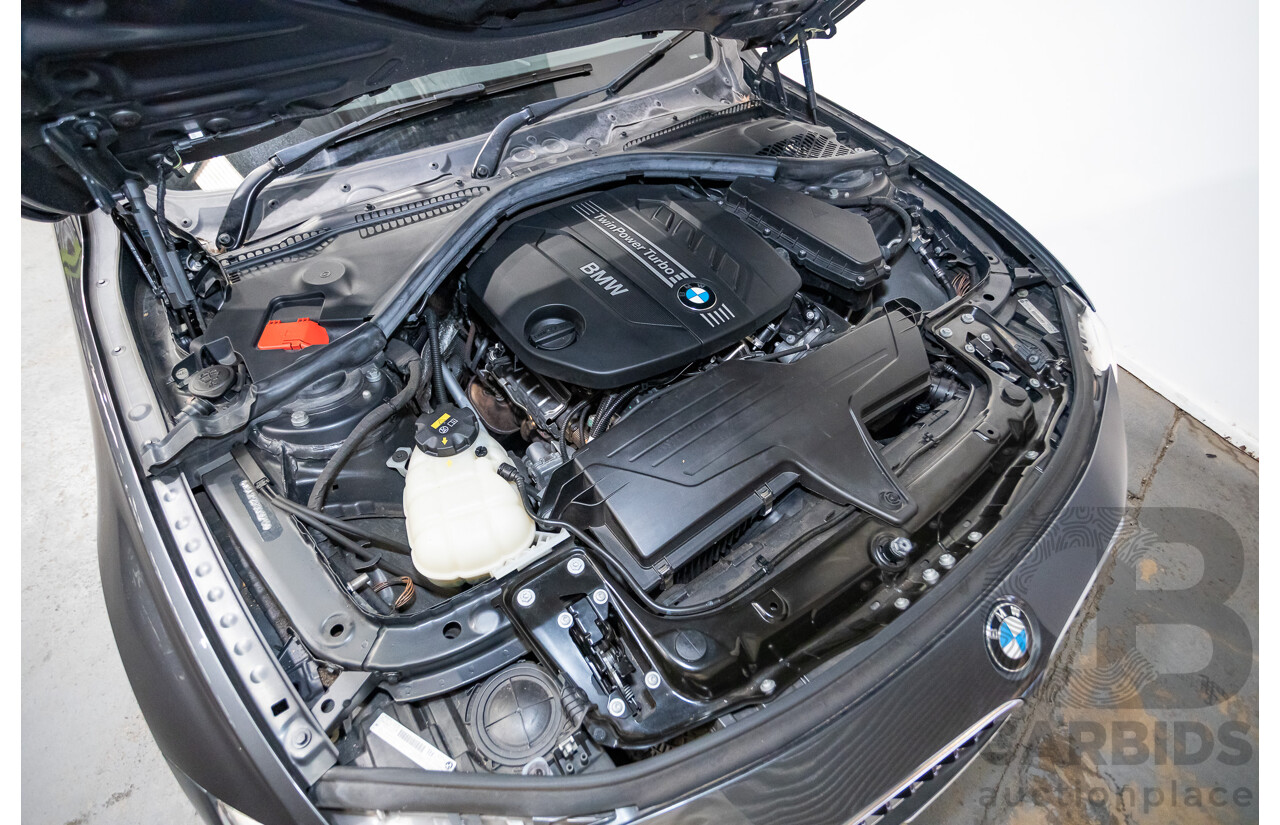 04/2015 BMW 318d M-Sport Touring F31 MY15 4D Wagon Mineral Grey Metallic Turbo 2.0L Diesel