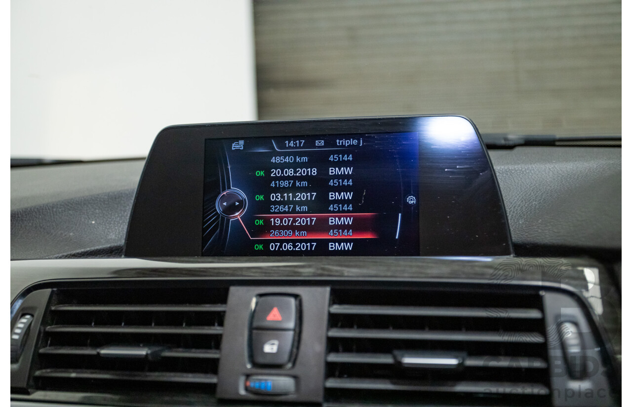 04/2015 BMW 318d M-Sport Touring F31 MY15 4D Wagon Mineral Grey Metallic Turbo 2.0L Diesel