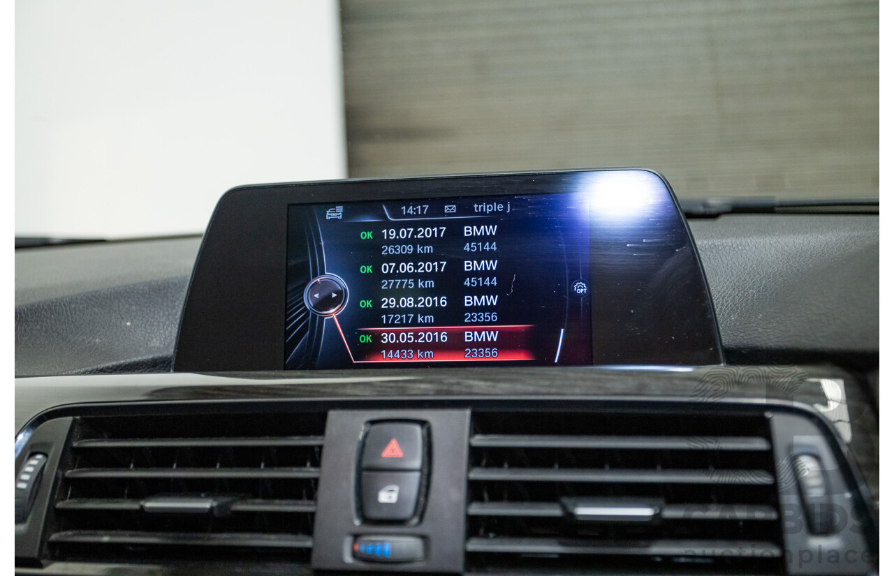 04/2015 BMW 318d M-Sport Touring F31 MY15 4D Wagon Mineral Grey Metallic Turbo 2.0L Diesel