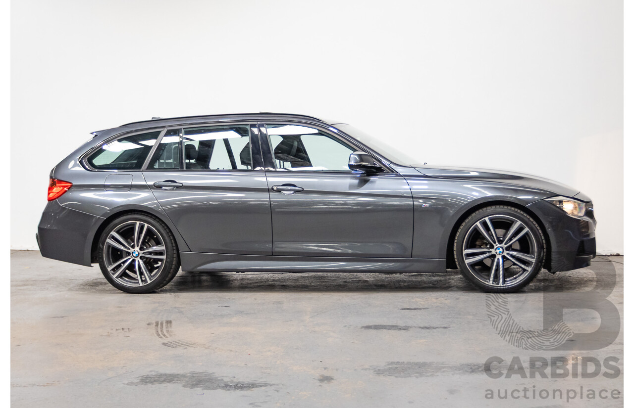 04/2015 BMW 318d M-Sport Touring F31 MY15 4D Wagon Mineral Grey Metallic Turbo 2.0L Diesel