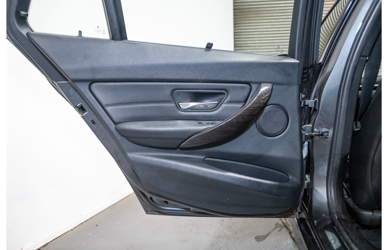 04/2015 BMW 318d M-Sport Touring F31 MY15 4D Wagon Mineral Grey Metallic Turbo 2.0L Diesel