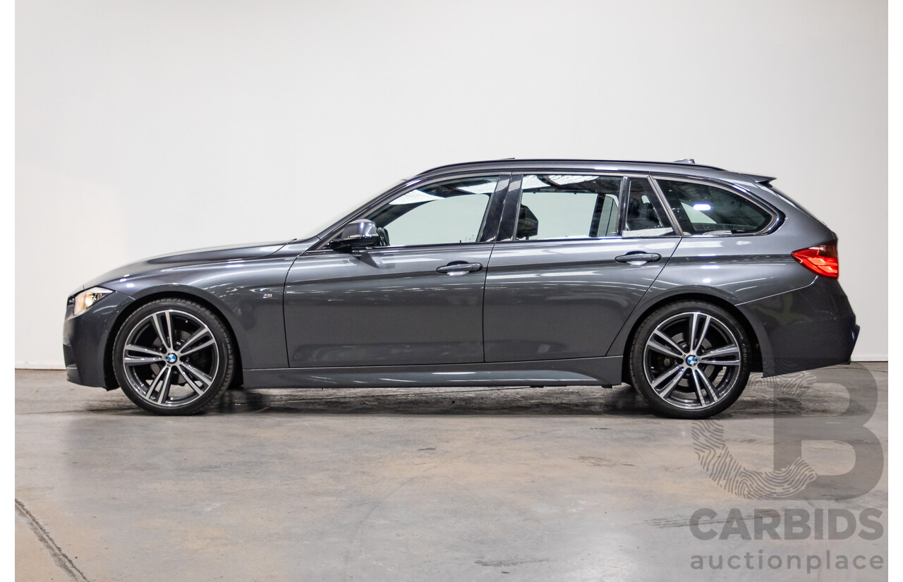 04/2015 BMW 318d M-Sport Touring F31 MY15 4D Wagon Mineral Grey Metallic Turbo 2.0L Diesel