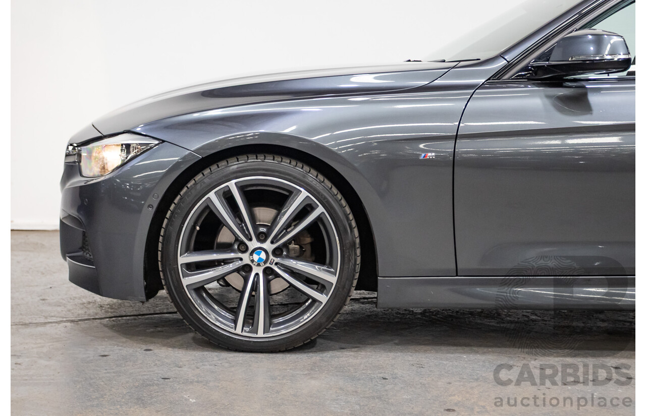 04/2015 BMW 318d M-Sport Touring F31 MY15 4D Wagon Mineral Grey Metallic Turbo 2.0L Diesel