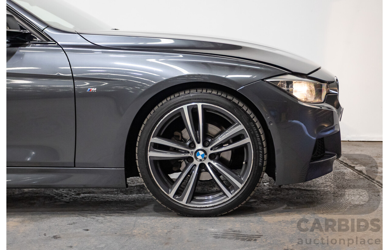 04/2015 BMW 318d M-Sport Touring F31 MY15 4D Wagon Mineral Grey Metallic Turbo 2.0L Diesel