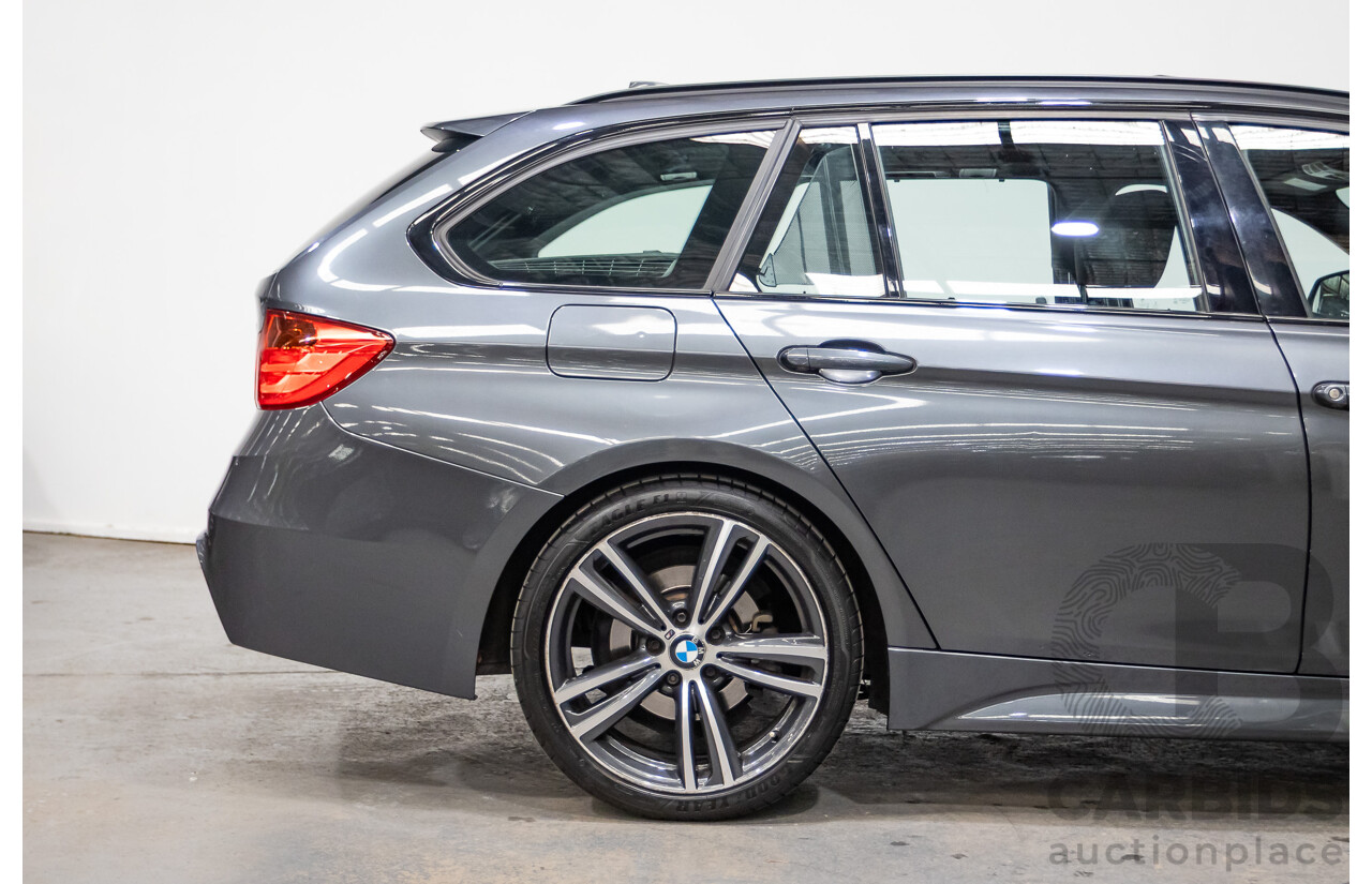 04/2015 BMW 318d M-Sport Touring F31 MY15 4D Wagon Mineral Grey Metallic Turbo 2.0L Diesel
