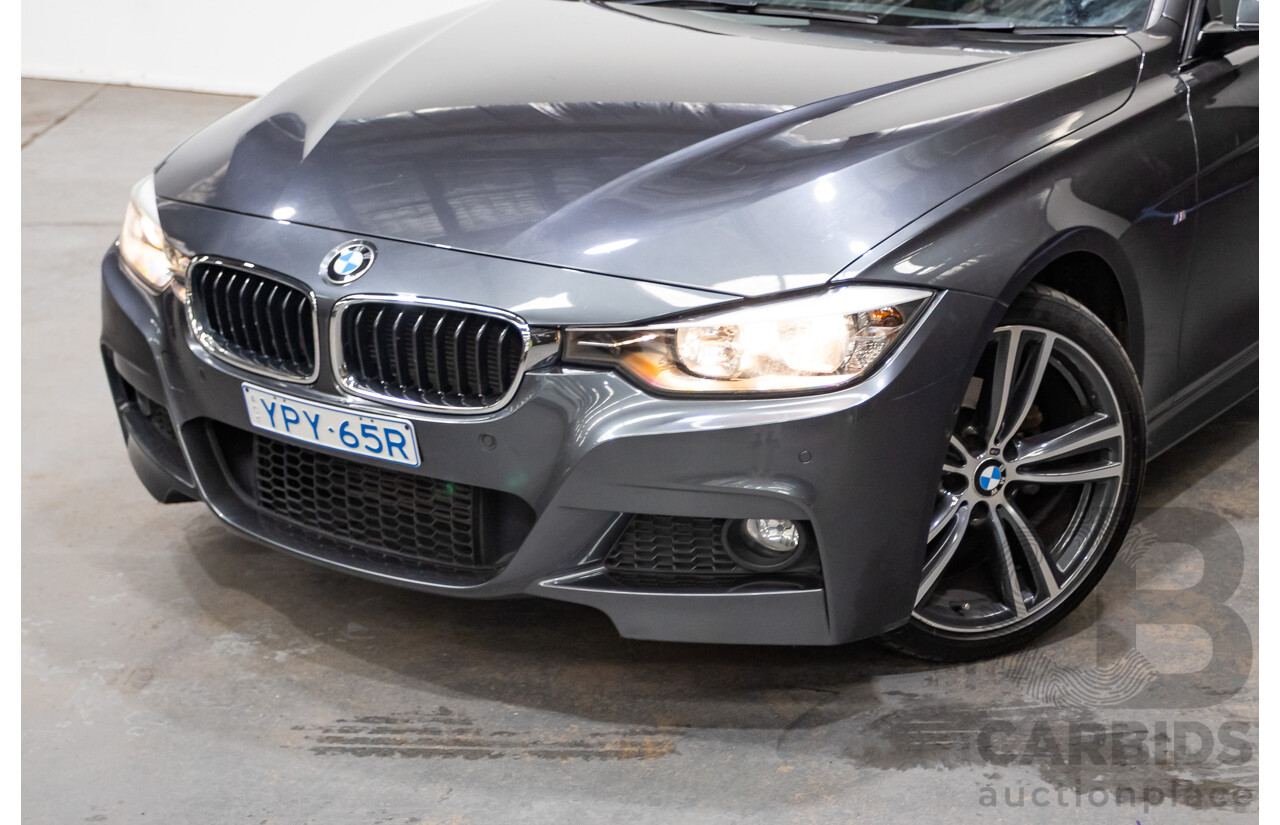 04/2015 BMW 318d M-Sport Touring F31 MY15 4D Wagon Mineral Grey Metallic Turbo 2.0L Diesel