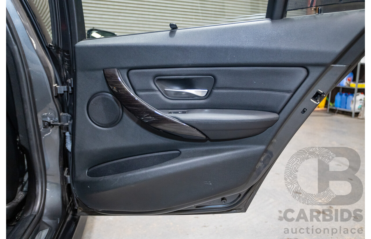 04/2015 BMW 318d M-Sport Touring F31 MY15 4D Wagon Mineral Grey Metallic Turbo 2.0L Diesel