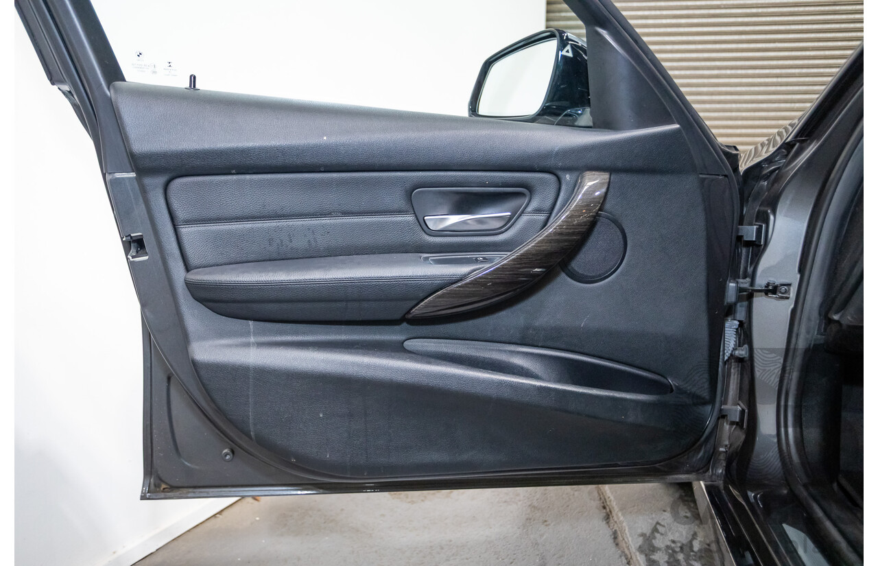 04/2015 BMW 318d M-Sport Touring F31 MY15 4D Wagon Mineral Grey Metallic Turbo 2.0L Diesel