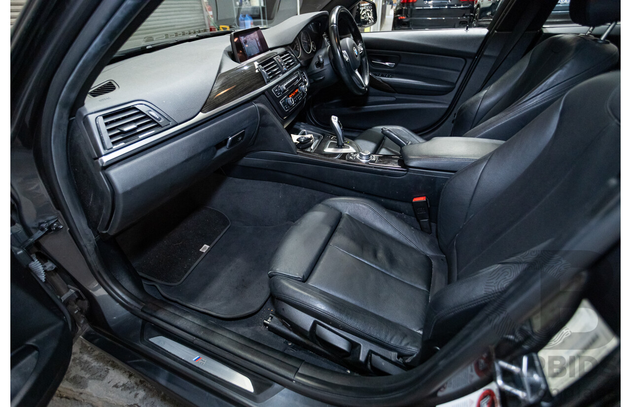 04/2015 BMW 318d M-Sport Touring F31 MY15 4D Wagon Mineral Grey Metallic Turbo 2.0L Diesel