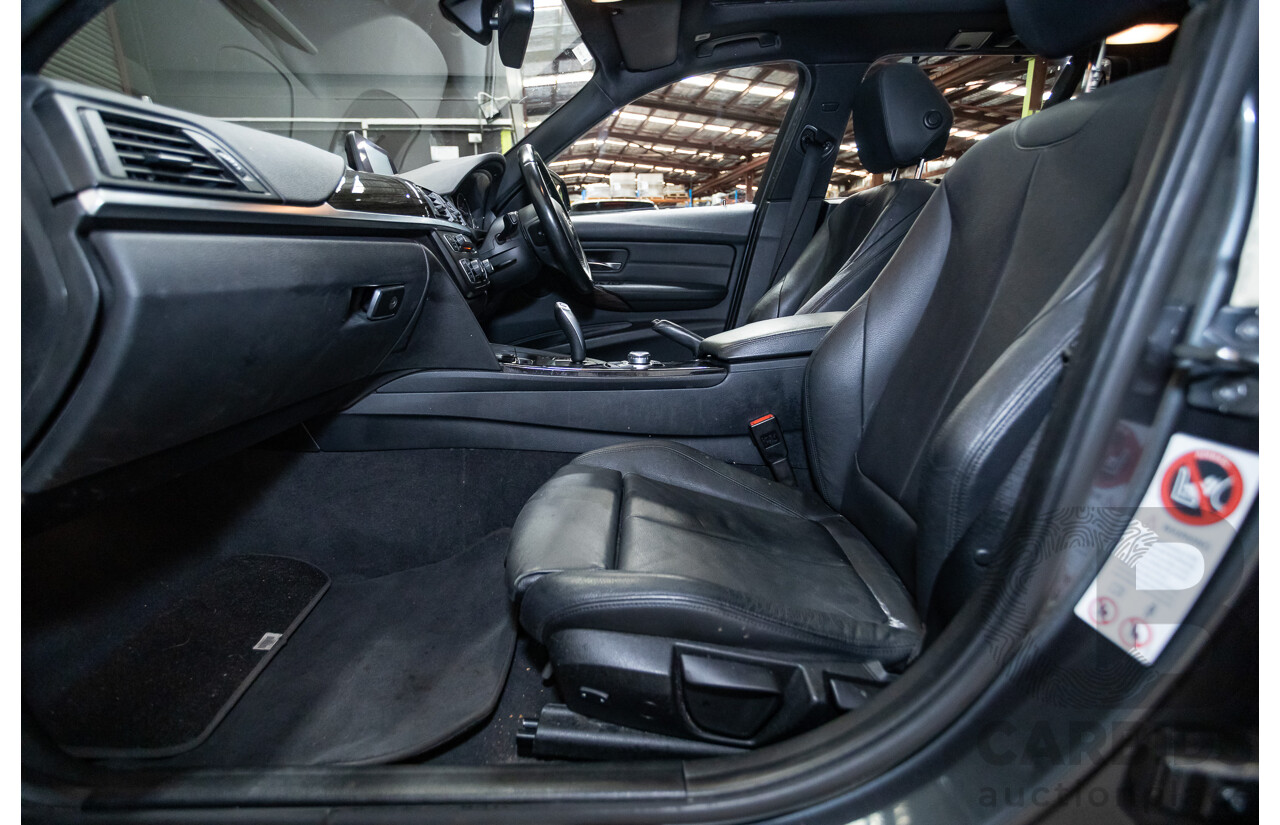 04/2015 BMW 318d M-Sport Touring F31 MY15 4D Wagon Mineral Grey Metallic Turbo 2.0L Diesel