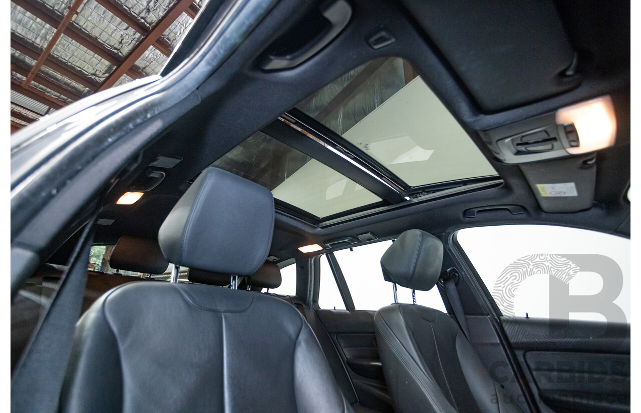 04/2015 BMW 318d M-Sport Touring F31 MY15 4D Wagon Mineral Grey Metallic Turbo 2.0L Diesel