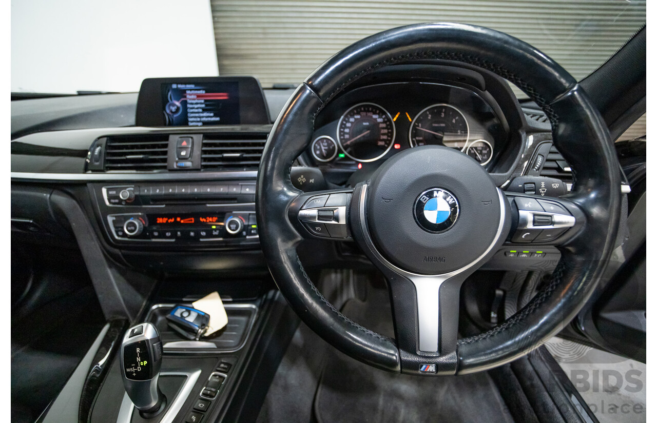 04/2015 BMW 318d M-Sport Touring F31 MY15 4D Wagon Mineral Grey Metallic Turbo 2.0L Diesel