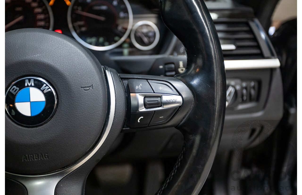 04/2015 BMW 318d M-Sport Touring F31 MY15 4D Wagon Mineral Grey Metallic Turbo 2.0L Diesel