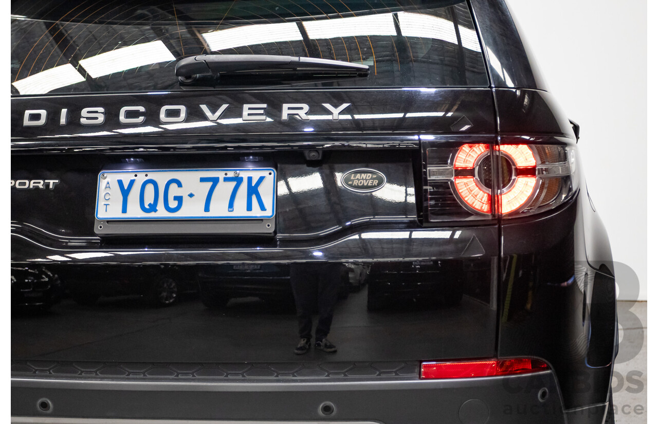 1/2018 Land Rover Discovery Sport TD4 SE (AWD) LC MY18 4d Wagon Santorini Black Turbo Diesel 2.0L