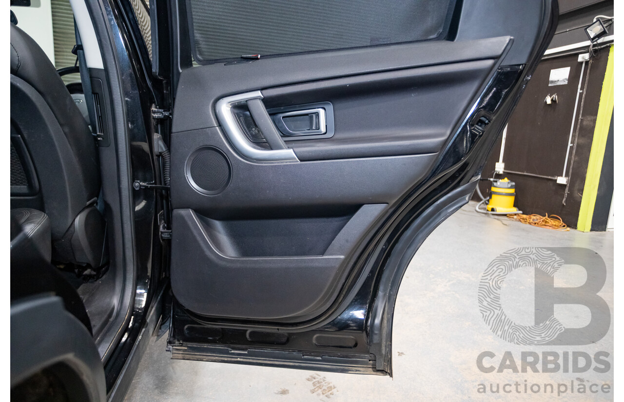 1/2018 Land Rover Discovery Sport TD4 SE (AWD) LC MY18 4d Wagon Santorini Black Turbo Diesel 2.0L