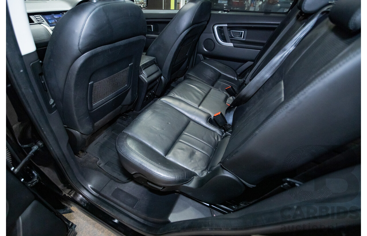 1/2018 Land Rover Discovery Sport TD4 SE (AWD) LC MY18 4d Wagon Santorini Black Turbo Diesel 2.0L