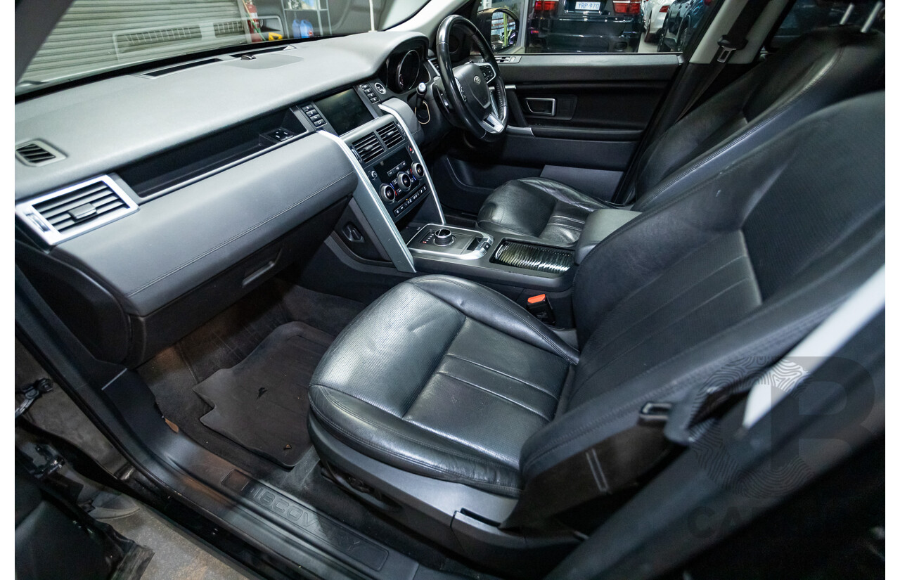 1/2018 Land Rover Discovery Sport TD4 SE (AWD) LC MY18 4d Wagon Santorini Black Turbo Diesel 2.0L