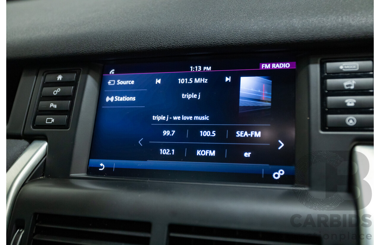 1/2018 Land Rover Discovery Sport TD4 SE (AWD) LC MY18 4d Wagon Santorini Black Turbo Diesel 2.0L