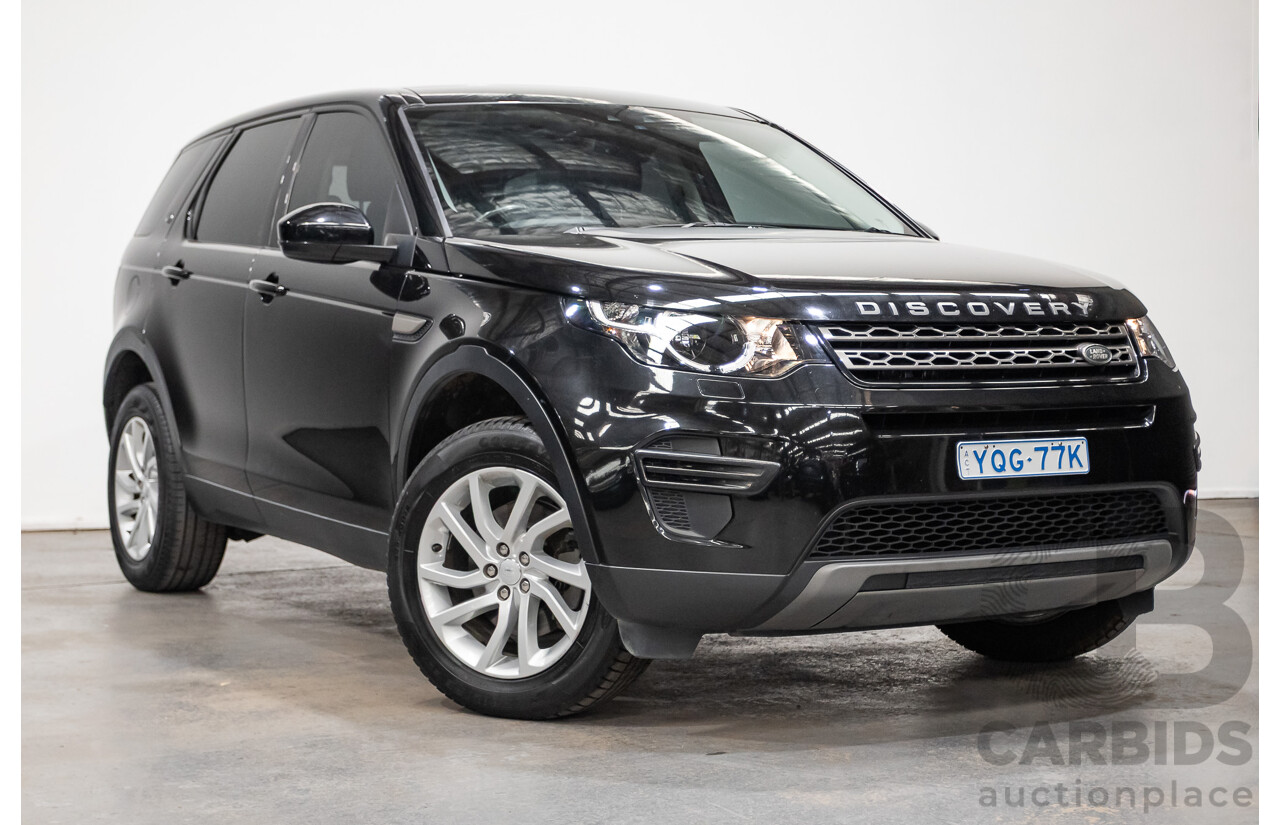 1/2018 Land Rover Discovery Sport TD4 SE (AWD) LC MY18 4d Wagon Santorini Black Turbo Diesel 2.0L