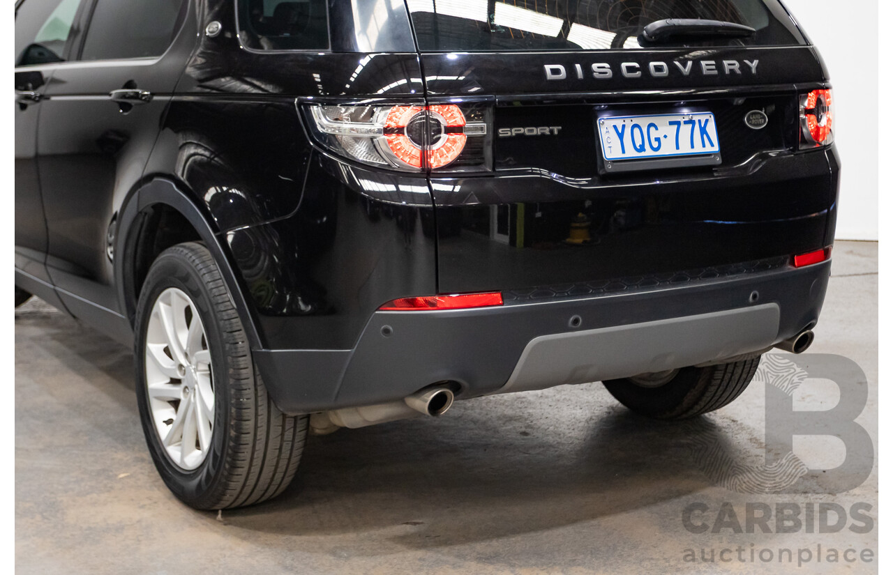 1/2018 Land Rover Discovery Sport TD4 SE (AWD) LC MY18 4d Wagon Santorini Black Turbo Diesel 2.0L