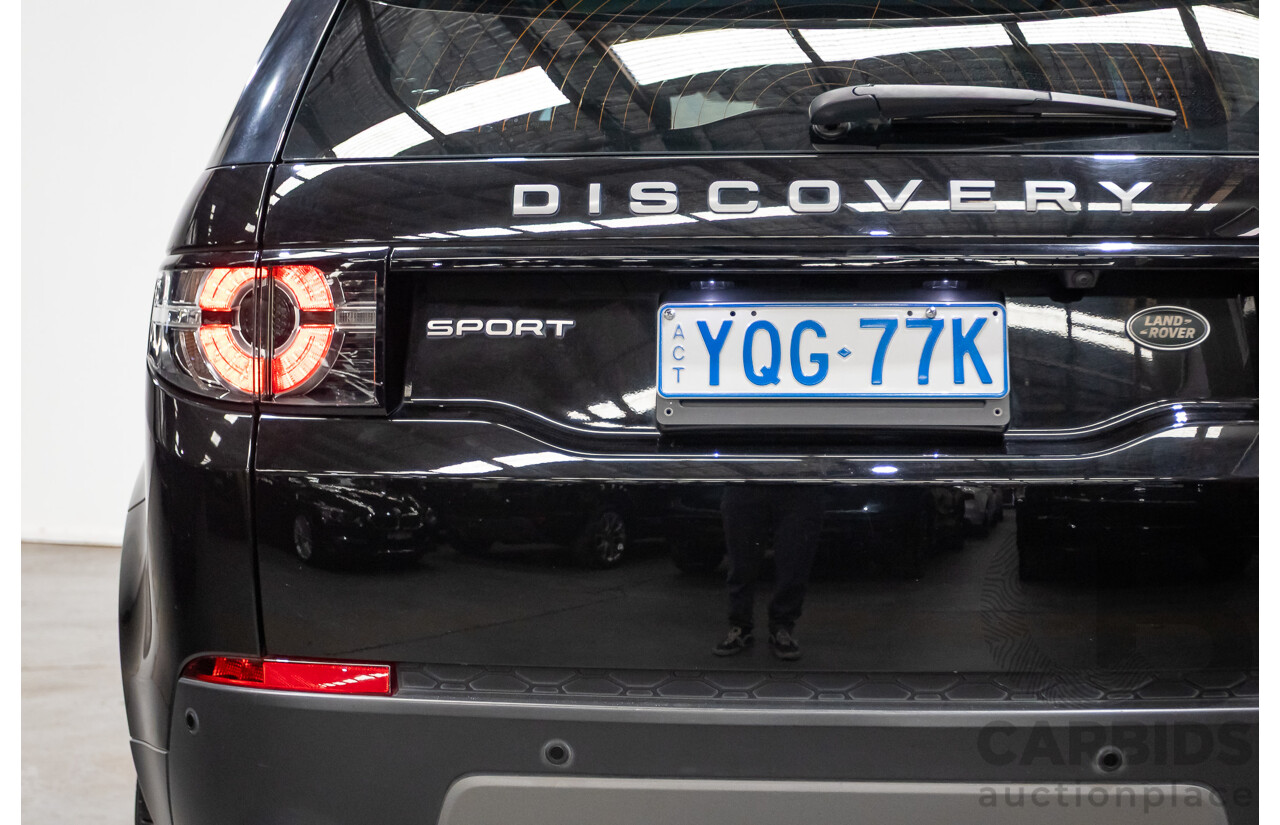 1/2018 Land Rover Discovery Sport TD4 SE (AWD) LC MY18 4d Wagon Santorini Black Turbo Diesel 2.0L