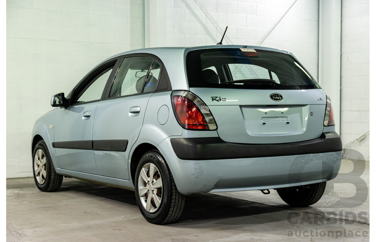 1/2009 Kia Rio LX JB 5d Hatchback Polar Silver Metallic 1.4L