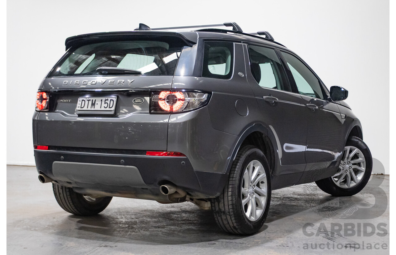 12/2017 Land Rover Discovery Sport TD4 SE (AWD) L550 MY18 4D Wagon Grey Turbo Diesel 2.0L