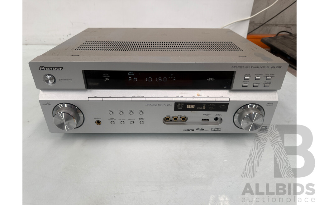 Pioneer Audio/Video Receiver - VSX-818V