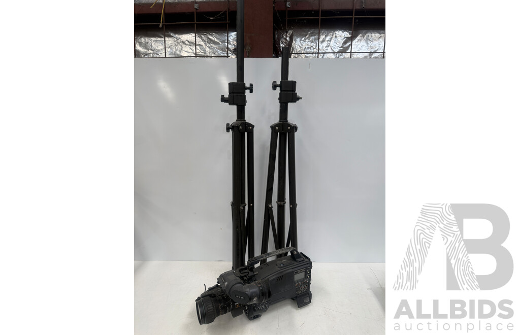 Cannon DVCPRO 50 Video Camera + Ashton Tripods
