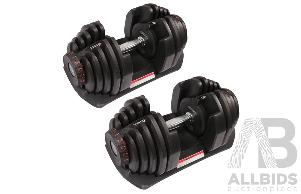80kg Adjustable DUMBBELL Set (2x40kg) - ORP $489.99