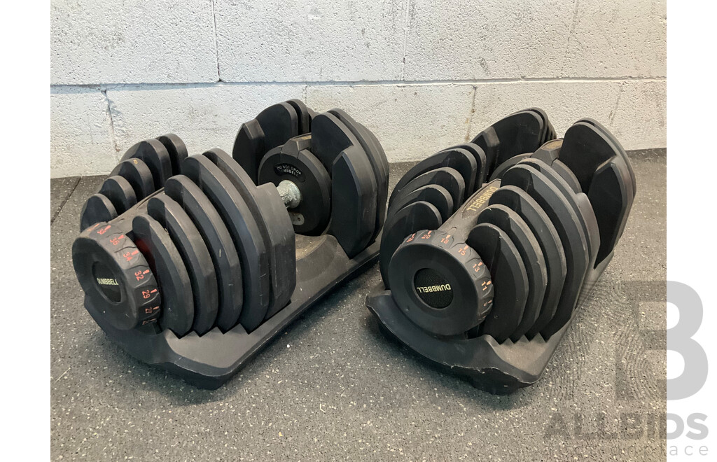 80kg Adjustable DUMBBELL Set (2x40kg) - ORP $489.99