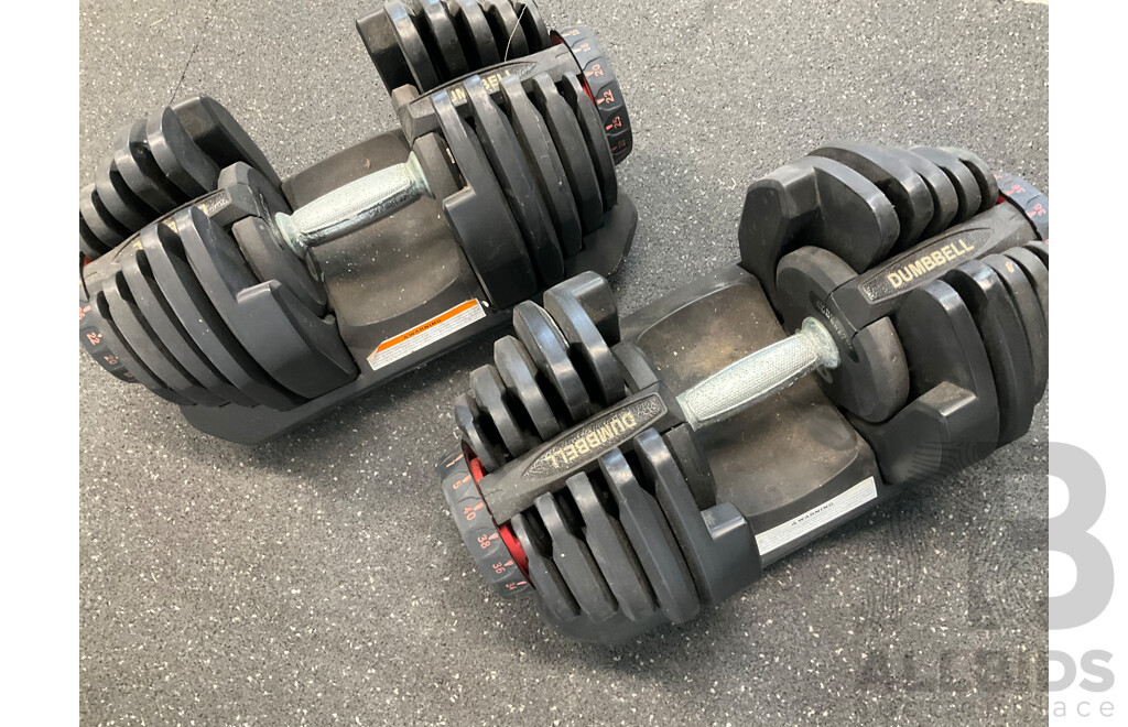 80kg Adjustable DUMBBELL Set (2x40kg) - ORP $489.99