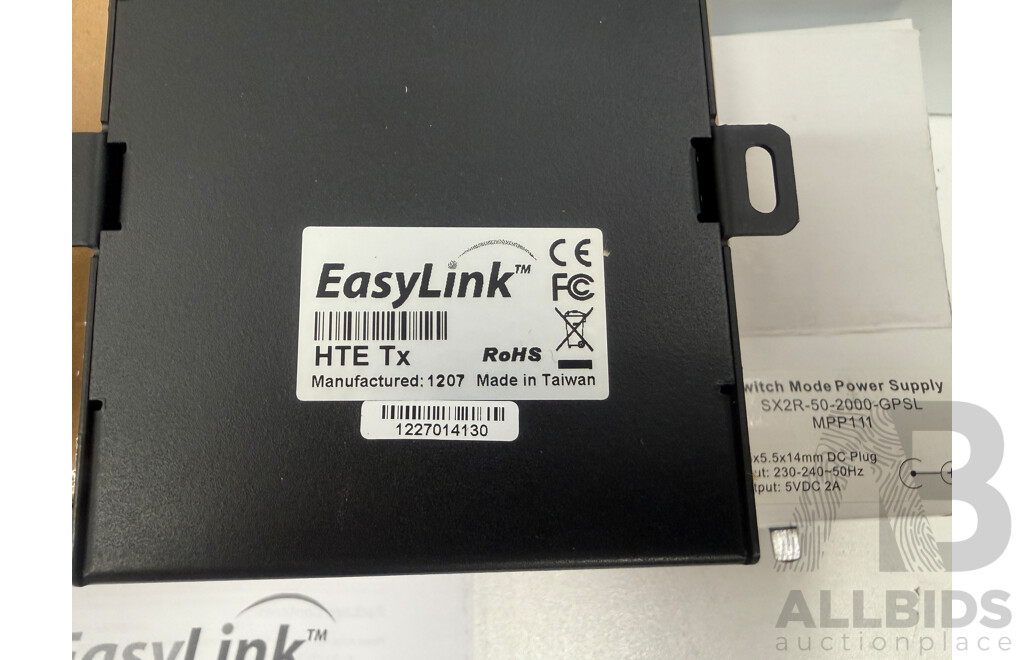 2x Bosch Plena E Wall Panel Source Selector + 2x Easy Link Hdmi RS-232 IR EXt Over CatX + Kramer 4X1 VGA/XGA Switcher