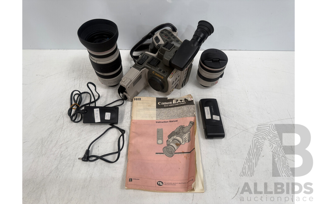 Canon EX2 HI 8mm Video Camcorder