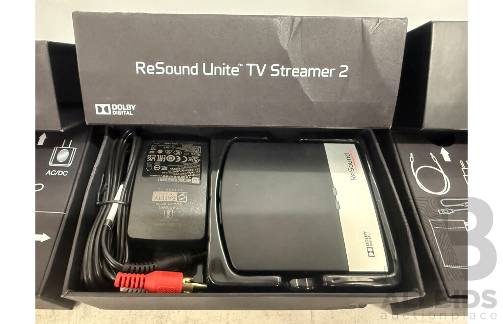 Resound Unite Kits - TV Streamer 2 + Multi Mic + Phone Clip+