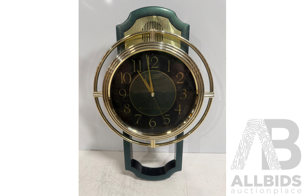 Seiko Quartz - Wesminster Wittington - Wall Clock