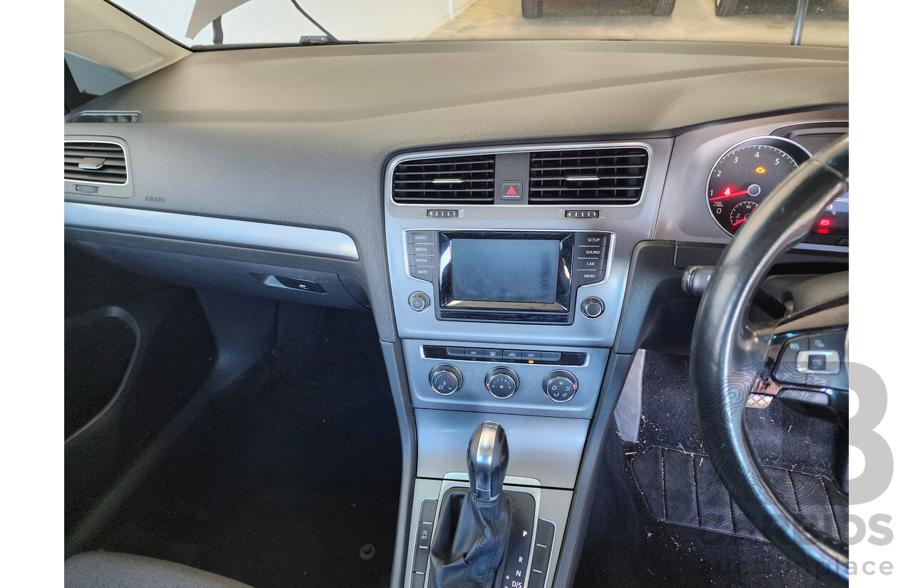 5/2014 Volkswagen Golf 90 TSI AU MY14 5d Hatchback Black 1.4L