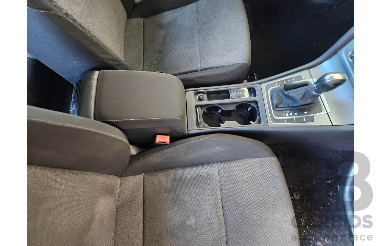 5/2014 Volkswagen Golf 90 TSI AU MY14 5d Hatchback Black 1.4L