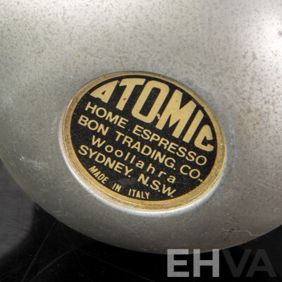 Mid Century Italian Atomic Brevetti Giordano Robbiati Milano Coffee Machine with Jug, Basket and Two Filters