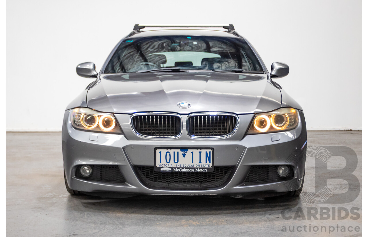 01/2011 BMW 320d Touring Lifestyle Msport Pack E91 MY11 4D Wagon Grey Turbo Diesel 2.0L