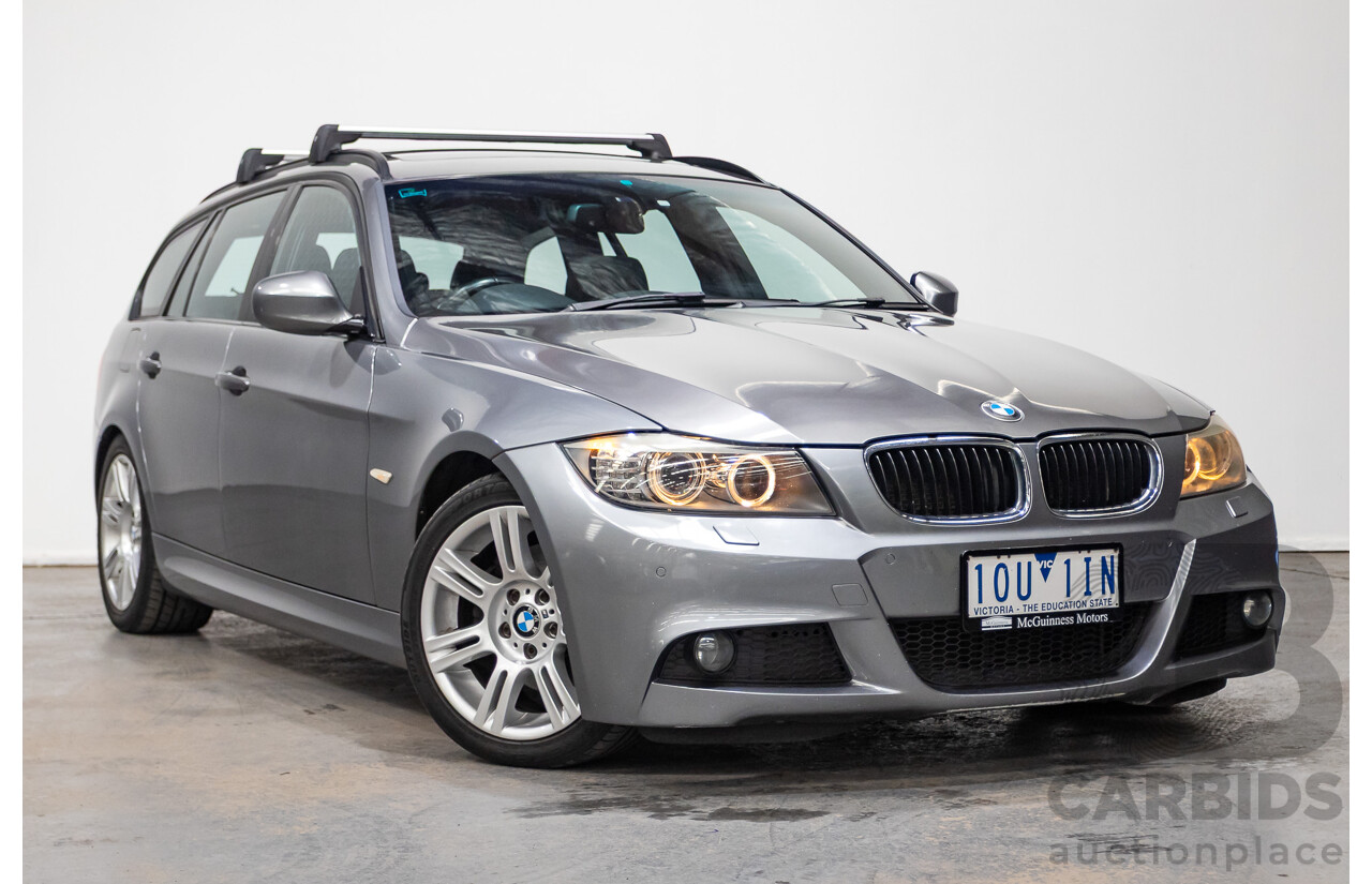 01/2011 BMW 320d Touring Lifestyle Msport Pack E91 MY11 4D Wagon Grey Turbo Diesel 2.0L