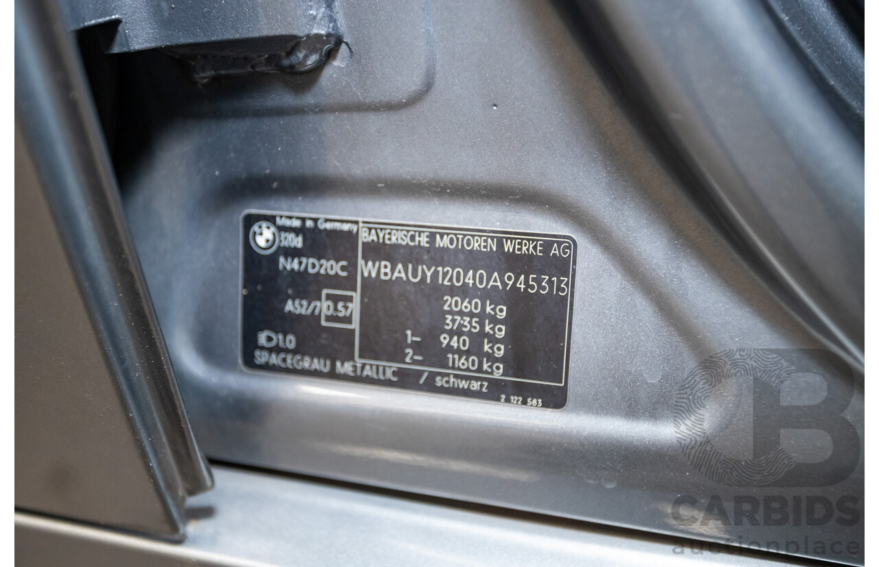 01/2011 BMW 320d Touring Lifestyle Msport Pack E91 MY11 4D Wagon Grey Turbo Diesel 2.0L