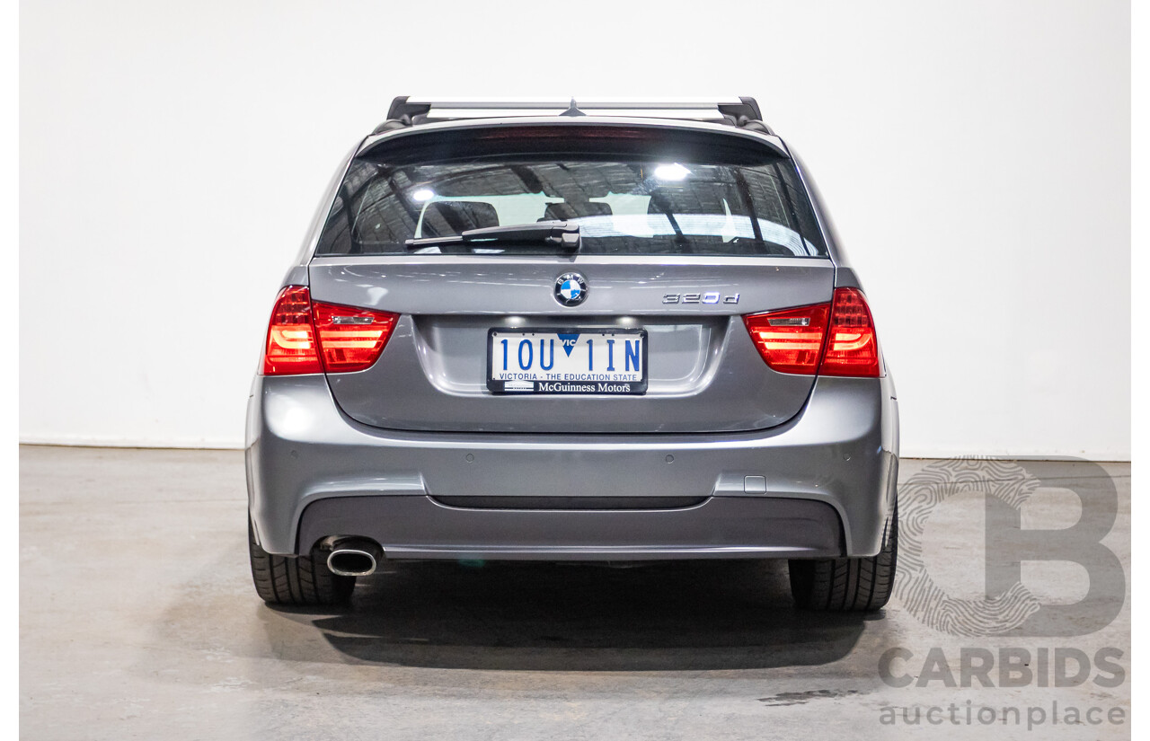 01/2011 BMW 320d Touring Lifestyle Msport Pack E91 MY11 4D Wagon Grey Turbo Diesel 2.0L