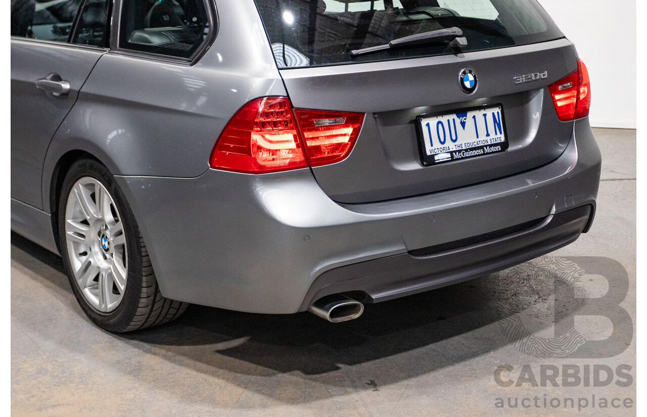 01/2011 BMW 320d Touring Lifestyle Msport Pack E91 MY11 4D Wagon Grey Turbo Diesel 2.0L