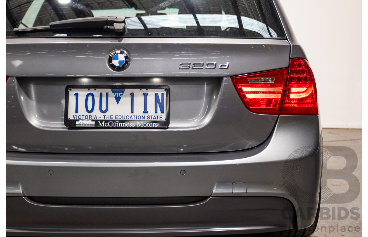 01/2011 BMW 320d Touring Lifestyle Msport Pack E91 MY11 4D Wagon Grey Turbo Diesel 2.0L