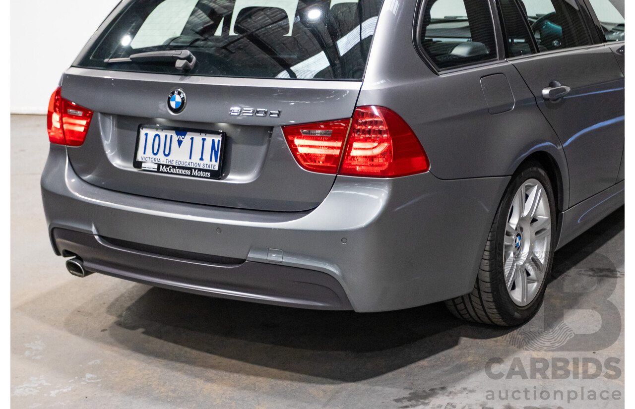 01/2011 BMW 320d Touring Lifestyle Msport Pack E91 MY11 4D Wagon Grey Turbo Diesel 2.0L